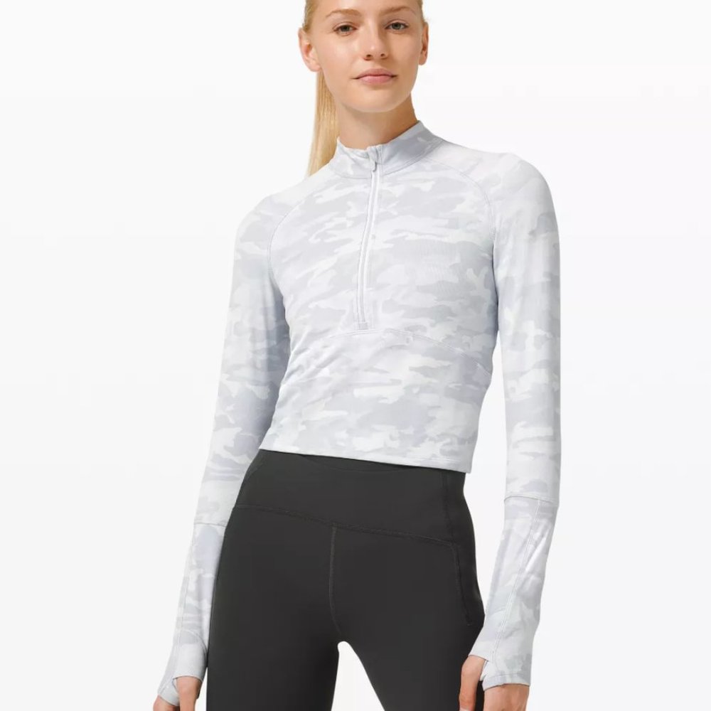 Lululemon Pace Pursuit Long Sleeve 1/2 Zip